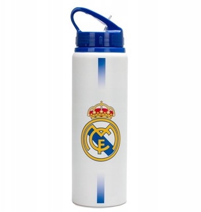 Attēls no KIDS Bidon Butelka Z Ustnikiem Dla Fana Real Madryt Aluminiowy 750 Ml Na Prezent / Rm00036