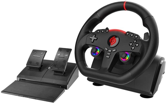 Picture of Kierownica Subsonic Subsonic Superdrive 270 GT Czarny USB Kierownica + peday Nintendo Switch, Nintendo Switch 2, PC, PlayStation 4, Xbox One, Xbox Series S, Xbox Series X