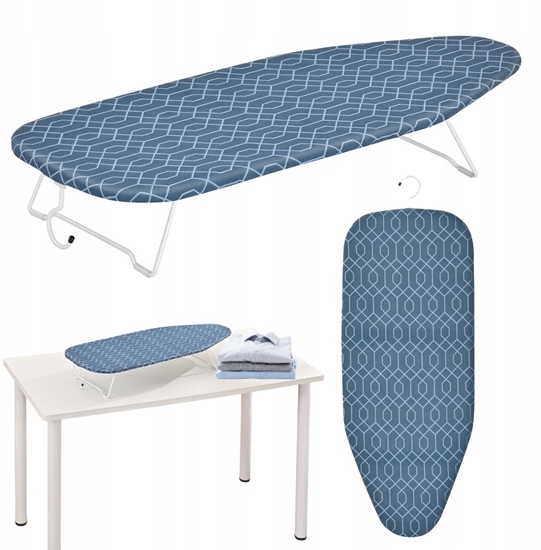 Picture of KingHoff Deska do prasowania stoowa, niebieski, KINGHOFF KH-1936