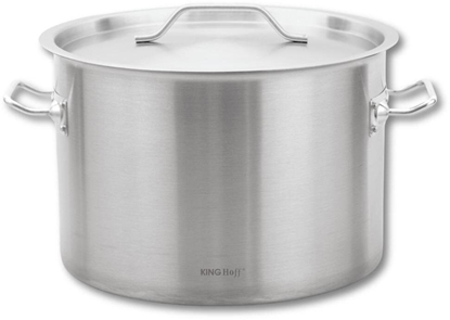 Attēls no KingHoff GARNEK GASTRONOMICZNY Z POKRYW STALOW 36cm 24L KINGHOFF KH-2024