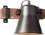 Attēls no Kinkiet Brilliant Kinkiet cienny do salonu czarny Brilliant Plow z drewna 82110/46