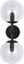 Picture of Kinkiet Light Prestige Loftowa lampa DORADO LP-002/2W BK Transparent Light Prestige kinkiet do sypialni czarny przezroczysty