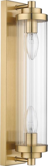 Picture of Kinkiet Light Prestige Zoty kinkiet glamour Lorenzo szklana poduna tuba nad lustro