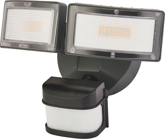 Picture of Kinkiet SU-MA Kinkiet elewacyjny LED IP54 czarny SU-MA Duo 6556-PIR