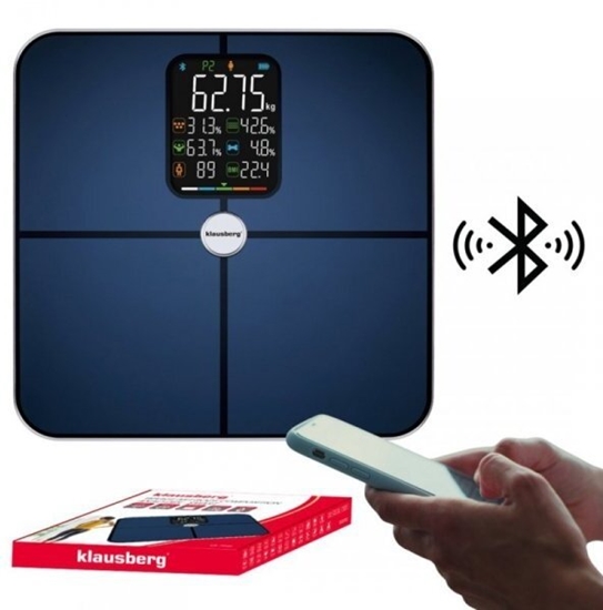 Изображение Klausberg ANALITYCZNA WAGA AZIENKOWA SMART IOS ANDROID KB-7940