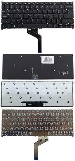 Изображение Keyboard ACER: Swift SF514-52, SF514-54, SF314-42, SF314-52, with backlight, US