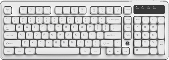 Изображение Klawiatura Ajazz AF98 White USB-C