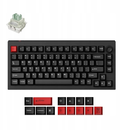 Изображение Klawiatura Keychron Lemokey L5 HE Ultra-Fast Lime Magnetic Switch (L5W-M1)