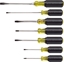Изображение Klein Tools 85076 Schraubendreher, 7-teiliges Set