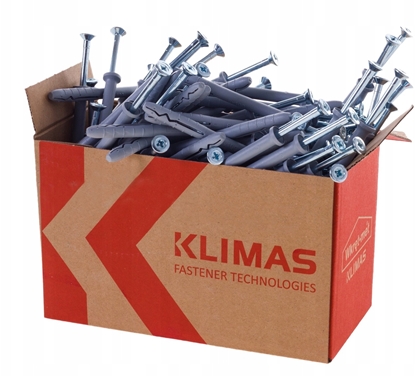 Изображение Klimas Koek wbijany Klimas Wkrt-Met SM 8X160 4,9X165 szybki monta opakowanie 100szt