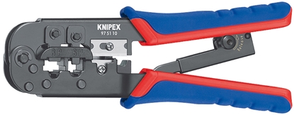 Изображение Knipex Crimping Pliers for telephone plugs Western 190mm (97 51 10)