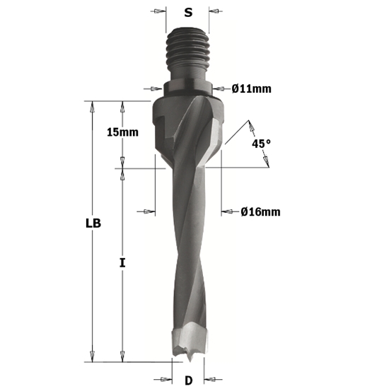 Picture of Koka urbis CMT; S=M10/11 mm; D=8x50 mm