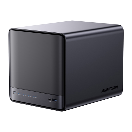 Изображение Komputer Minis Forum MINI-PC NAS N5 AMD Ryzen 7 H255, 16GB+128GB OS storage