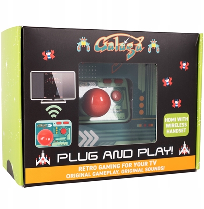Picture of Konsola Gra Tv Retro Arcade Galaga Plug & Play Bezprzewodowa Pad Kontroler / 320162