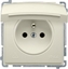 Picture of Kontakt-Simon Simon Basic Gniazdo wtyczkowe Schuko do wersji IP44 z przesonami (modu) 16A, 250V~,zaciski rubowe be BMGSZ1BZ.01/12