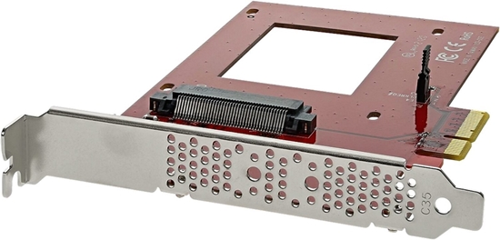 Picture of Kontroler Icy Dock We-Ra. IcyDock 1x U2 / U3 Pcie 4.0 NVMe SSD to Oculink Slim