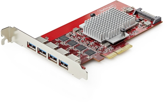Изображение Kontroler StarTech 4-PORT USB-A 10GBPS PCIE CARD/.