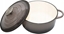 Picture of KRISBERG Garnek eliwny emaliowany 24cm 4.2L Szary KRISBERG KS-7719