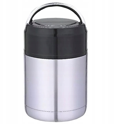 Attēls no KRISBERG Termos obiadowy 0.8L, do zupy, szeroki wlew, stalowy KRISBERG KS-5115