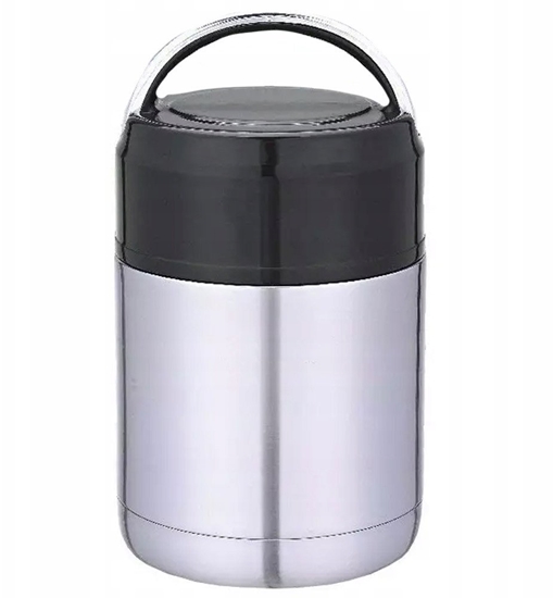 Picture of KRISBERG Termos obiadowy 0.8L, do zupy, szeroki wlew, stalowy KRISBERG KS-5115