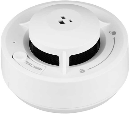 Изображение Wi-Fi dūmu detektors ar Tuya lietotni | Trauksmes sirēna 85dB | Krüger&Matz KD122LH