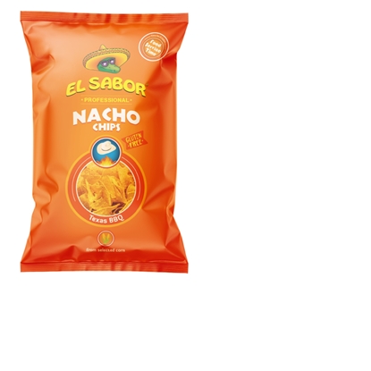Attēls no Kukurūzas čipsi EL SABOR, ar BBQ garšu, 425g