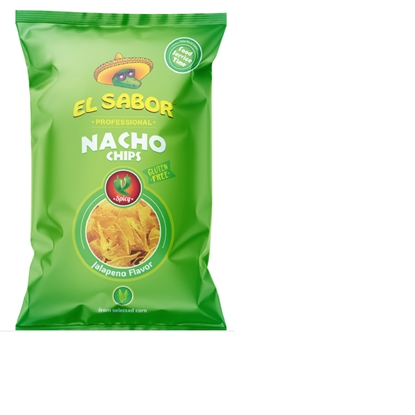 Attēls no Kukurūzas čipsi EL SABOR, ar halapenjo, 425g