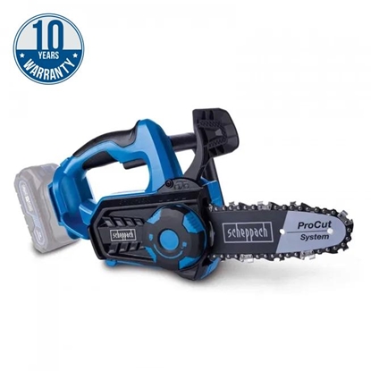 Attēls no Ķēdes zāģis Scheppach BC-TCS200-X; 20 V; 20 cm sliede (bez akumulatora un lādētāja)