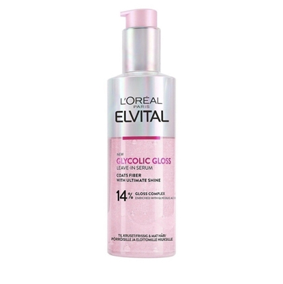 Attēls no L’Oréal Paris Elseve Glycolic Gloss Leave‑In Hair Serum 150ml