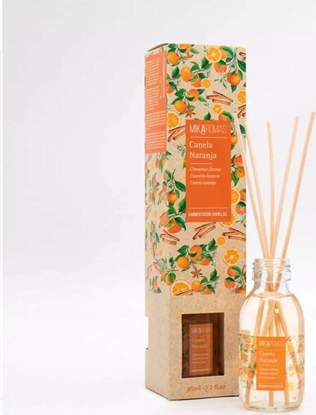 Picture of La Casa de los Aromas MIKAROMAS Patyczki zapachowe Cynamon i Pomaracza 95ml