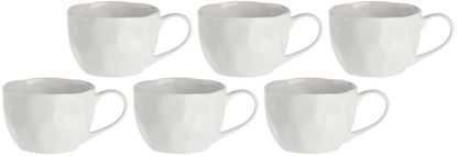 Изображение LA PORCELLANA BIANCA LUNIA Zestaw 6 kubków niadaniowych 420 ml