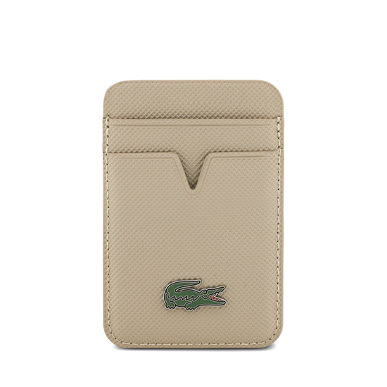 Picture of Lacoste PU Iconic Petit Pique MagSafe Wallet Tapue