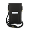 Изображение Lacoste PVC Blend Monogram Metal Logo Phone Pouch XL Brown