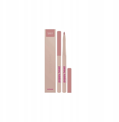 Attēls no Lamel POPPY HEAD_Lockwear Long-Lasting Gel Lipliner dugotrwaa elowa konturówka do ust 03 Nude Alarm