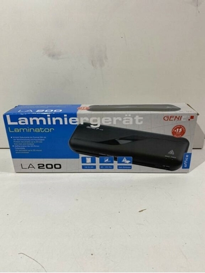 Изображение Laminator Genie GENIE laminator LA 200 A4