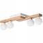 Picture of Lamkur Cortina 50195 plafon lampa sufitowa 4x5W G9 biay/drewniany