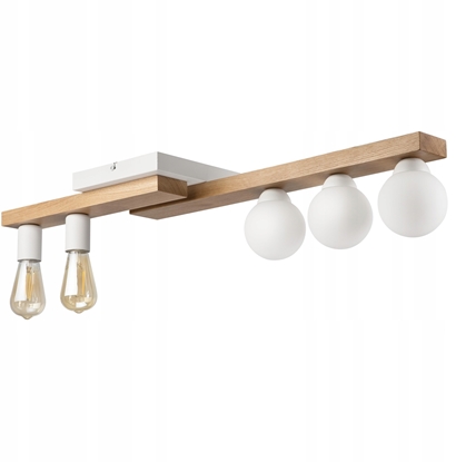 Picture of Lamkur Matte 50157 plafon lampa sufitowa 2x15W E27 3x5W G9 db/biay