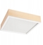 Изображение Lamkur Oak Square 49069 plafon lampa sufitowa 4x15W E27 sosna/biay