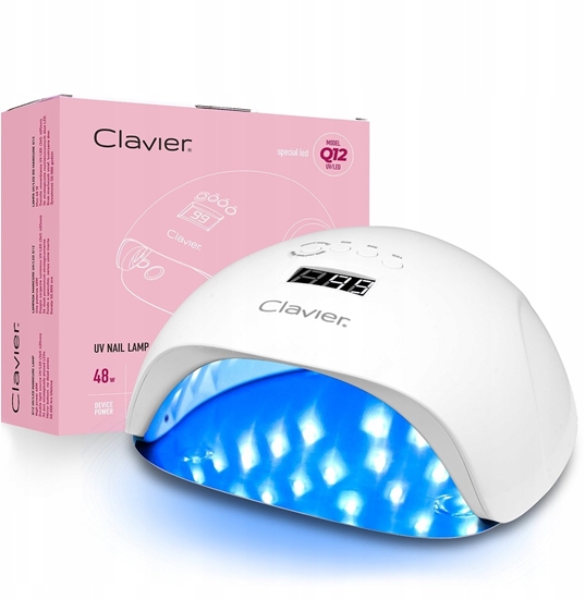 Изображение Lampa do paznokci Realac CLAVIER_Q12 UV Nail Lamp Special Dual LED lampa do paznokci 48W z lustrzanym dnem