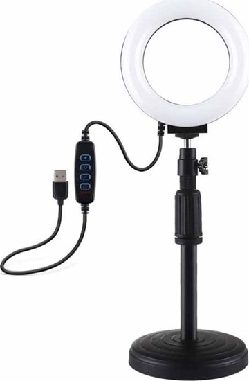 Изображение Lampa piercieniowa Puluz PU391 LED z regulowan podstaw