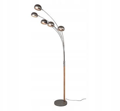 Изображение Lampa podogowa DELIGHT Trio RL Dito R46155067 lampa stojca podogowa 5x10W E14 niklowa