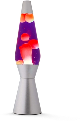 Picture of Lampa stoowa Mellow Yellow iTotal - Lava Lamp - Purple Liquid and Yellow Wax - 36 cm (1270401)