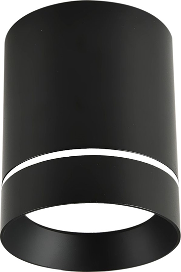 Изображение Lampa sufitowa Candellux Lampa natynkowa tuba czarna Candellux TUBA 2282787