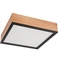 Attēls no Lampa sufitowa Lamkur Oak Square 48826 plafon lampa sufitowa 4x15W E27 db/czarny