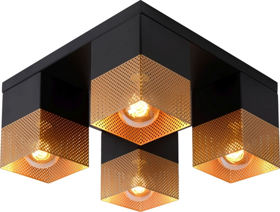 Picture of Lampa sufitowa Lucide Lampa przysufitowa mosidz do jadalni Lucide RENATE 21123/04/02
