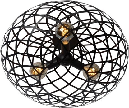 Attēls no Lampa sufitowa Lucide Loftowy plafon sufitowy do salonu Lucide WOLFRAM 21117/65/30
