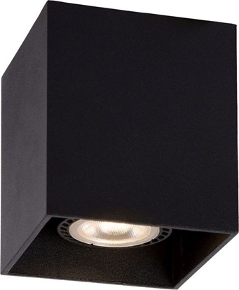 Attēls no Lampa sufitowa Lucide Oprawa sufitowa kostka czarna BODI 09101/01/30
