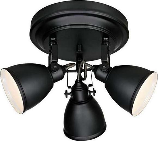 Picture of Lampa sufitowa Markslojd Plafon lampa sufitowa spot Markslojd Fjallbacka 3x40W E14 czarna 105815