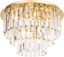 Изображение Lampa sufitowa MAXlight Przysufitowa LAMPA glamour MONACO C0205 Maxlight krysztaowa do sypialni zota