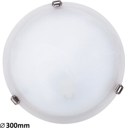 Attēls no Lampa sufitowa Rabalux Klasyczny plafon do jadalni Rabalux Alabastro 3202